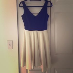Mark and James Badgley Mischka dress